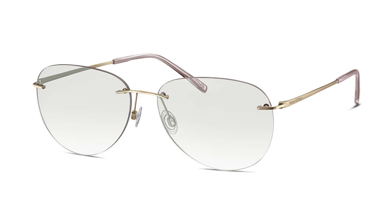 Marc O'Polo 500037 Brillestel (Form: Pilot - Farve: Guld)