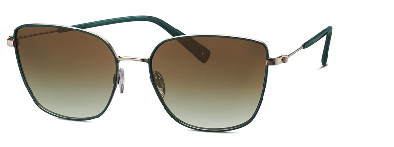 Brendel 905057 Solbrille (Form: Firkantet - Farve: Grøn)
