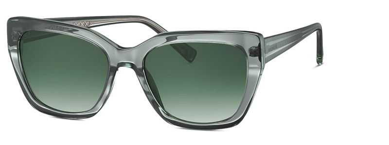 Brendel 906201 Solbrille (Form: Cat Eye - Farve: Grøn)