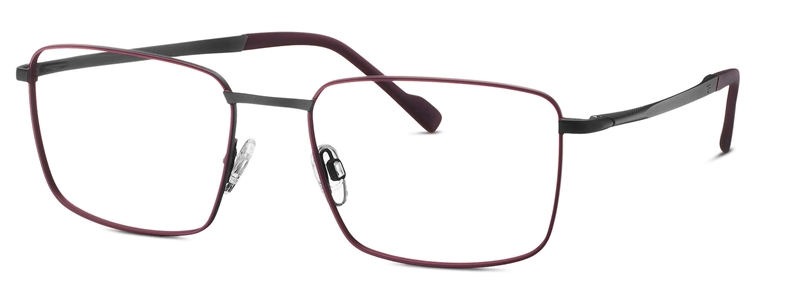 Titanflex 820897 Brillestel (Form: Firkantet - Farve: Grå)