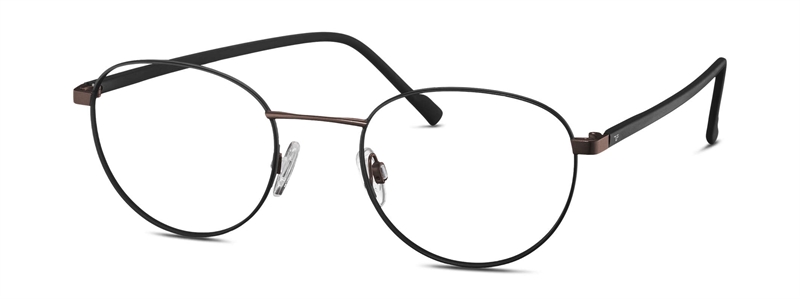 Titanflex 850115 Brillestel (Form: Panto - Farve: Brun)