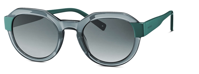 Brendel 906189 Solbrille (Form: Rund - Farve: Grå)