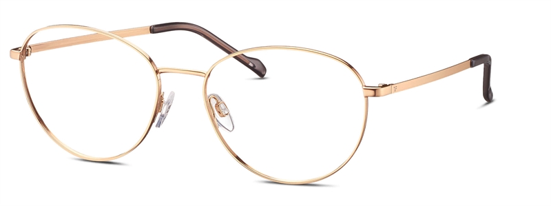 Titanflex 826010 Brillestel (Form: Panto - Farve: Guld)
