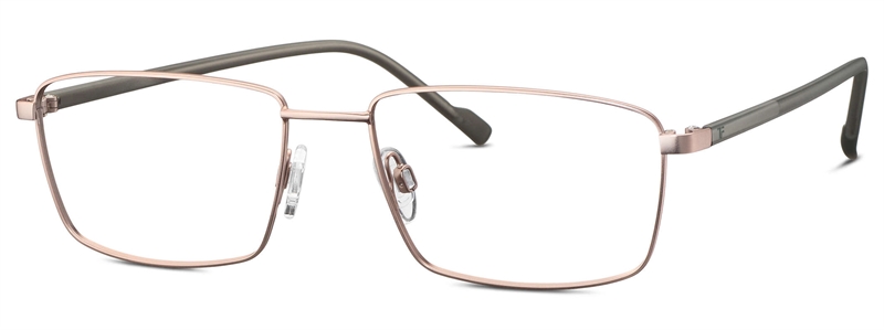 Titanflex 822037 Brillestel (Form: Firkantet - Farve: Guld)