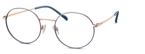 Titanflex 826032 Brillestel (Form: Rund - Farve: Guld)