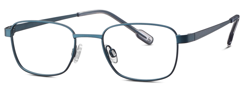 Titanflex 830161 Brillestel (Form: Firkantet - Farve: Blå)