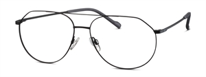 Titanflex 822018 Brillestel (Form: Pilot - Farve: Sort)
