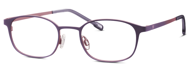 Titanflex 830142 Brillestel (Form: Firkantet - Farve: Rød)