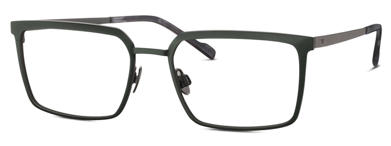 Titanflex 821049 Brillestel (Form: Firkantet - Farve: Grå)