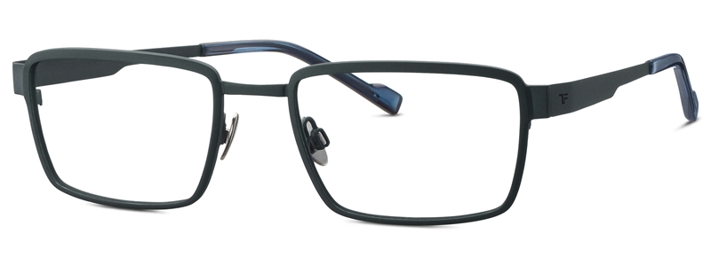 Titanflex 821057 Brillestel (Form: Firkantet - Farve: Blå)