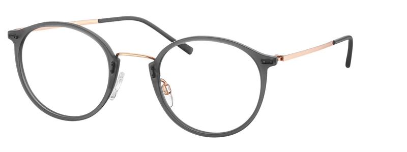 Titanflex 820899 Brillestel (Form: Panto - Farve: Grå)