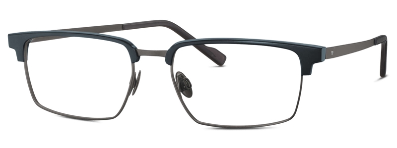 Titanflex 821051 Brillestel (Form: Firkantet - Farve: Grå)