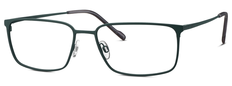 Titanflex 822041 Brillestel (Form: Firkantet - Farve: Grøn)