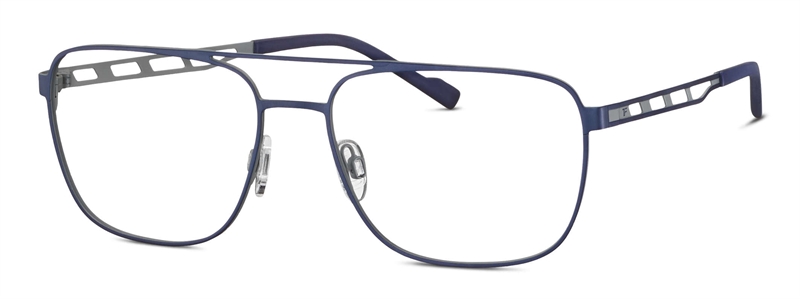 Titanflex 822030 Brillestel (Form: Pilot - Farve: Blå)