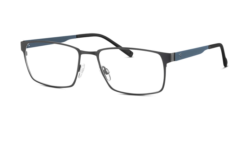 Titanflex 820752 Brillestel (Form: Firkantet - Farve: Blå)