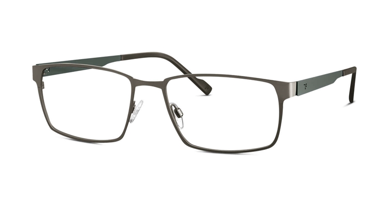 Titanflex 820752 Brillestel (Form: Firkantet - Farve: Grå)
