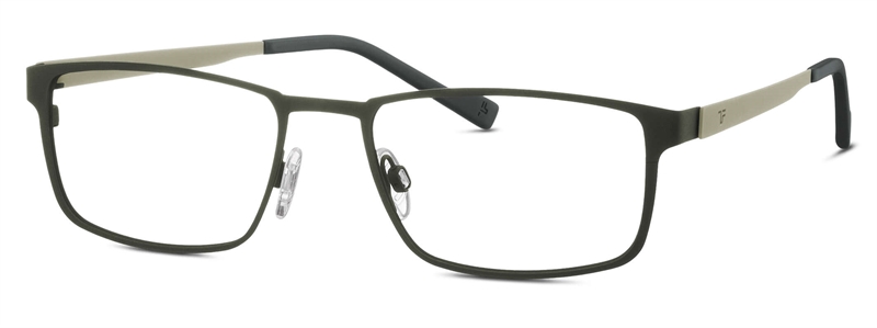 Titanflex 820755 Brillestel (Form: Firkantet - Farve: Grøn)