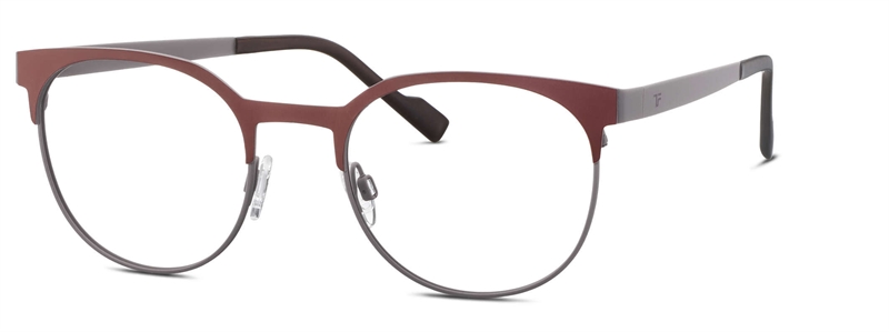 Titanflex 820990 Brillestel (Form: Panto - Farve: Brun)