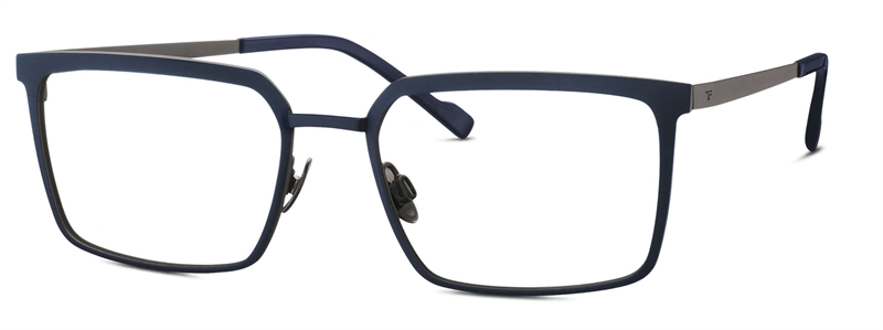 Titanflex 821049 Brillestel (Form: Firkantet - Farve: Grå)