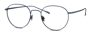 Titanflex 821055 Brillestel (Form: Oval - Farve: Blå)