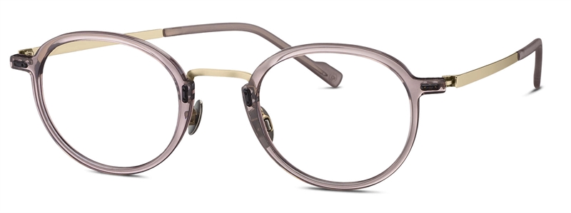 Titanflex 820952 Brillestel (Form: Rund - Farve: Guld)