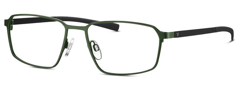 Titanflex 850110 Brillestel (Form: Firkantet - Farve: Grøn)