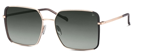 Titanflex 826701 Solbrille (Form: Firkantet - Farve: Guld)