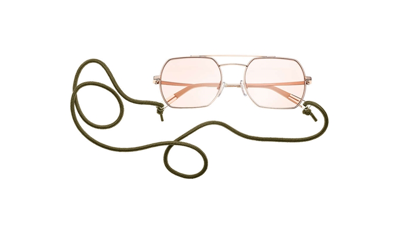 Marc O'Polo 507002 Solbrille (Form: Firkantet - Farve: Guld)