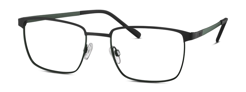 Titanflex 820995 Brillestel (Form: Firkantet - Farve: Sort)