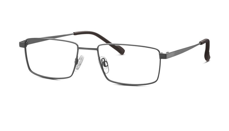 Titanflex 820789 Brillestel (Form: Firkantet - Farve: Grå)