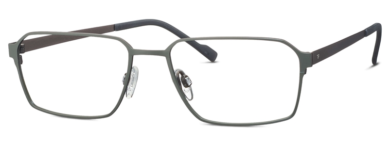 Titanflex 820937 Brillestel (Form: Firkantet - Farve: Grå)