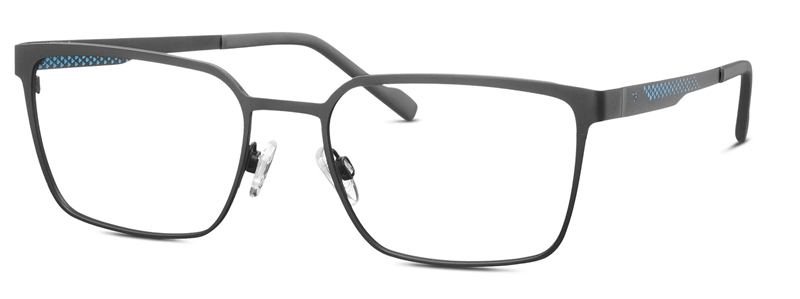 Titanflex 820973 Brillestel (Form: Firkantet - Farve: Grå)