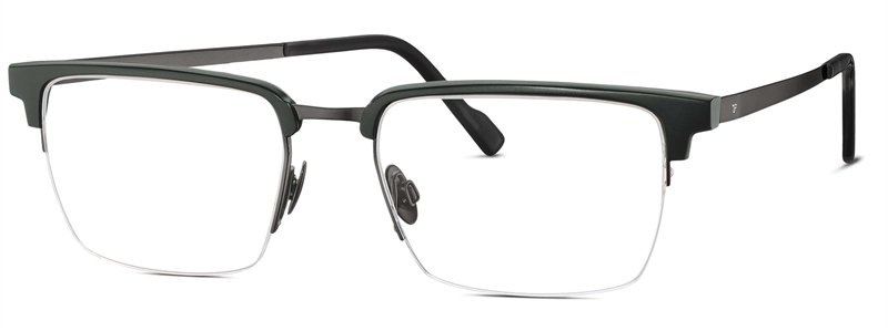Titanflex 821050 Brillestel (Form: Firkantet - Farve: Grå)
