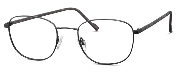 Titanflex 820931 Brillestel (Form: Panto - Farve: Sort)