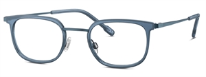 Titanflex 830149 Brillestel (Form: Firkantet - Farve: Blå)