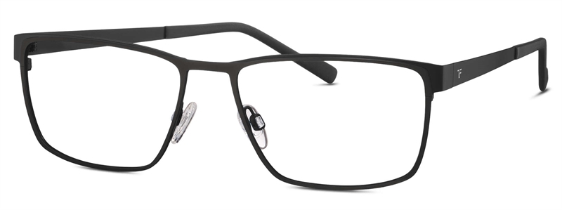 Titanflex 820962 Brillestel (Form: Firkantet - Farve: Sort)