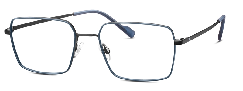 Titanflex 820961 Brillestel (Form: Firkantet - Farve: Sort)