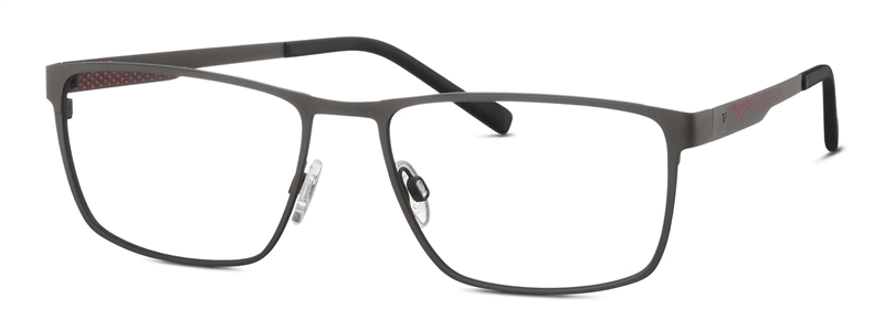 Titanflex 820971 Brillestel (Form: Firkantet - Farve: Grå)