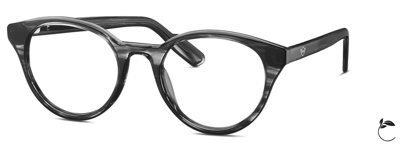 MINI 743032 Brillestel (Form: Panto - Farve: Sort)