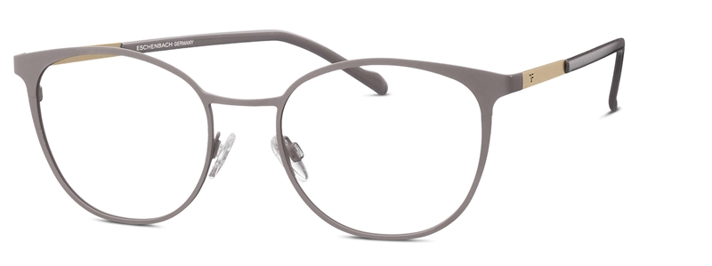 Titanflex 826025 Brillestel (Form: Panto - Farve: Grå)