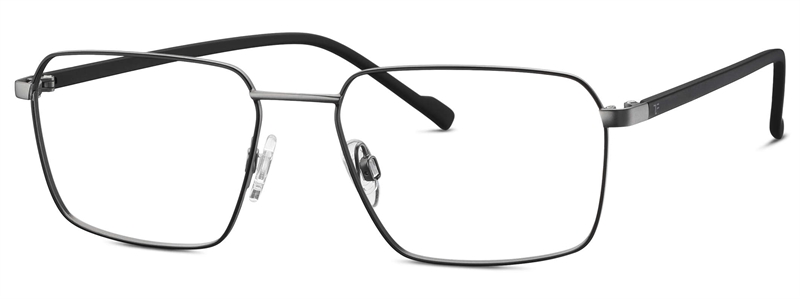 Titanflex 822036 Brillestel (Form: Firkantet - Farve: Grå)