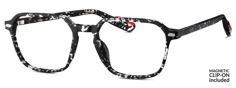 Mini 743052 Brillestel (Form: Firkantet - Farve: Transparent)