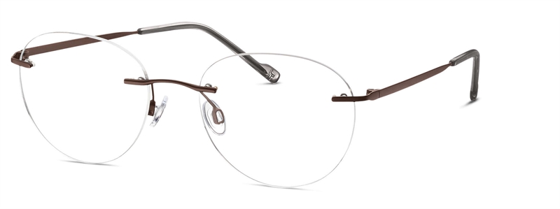 Titanflex 823016 Brillestel (Form: Firkantet - Farve: Brun)