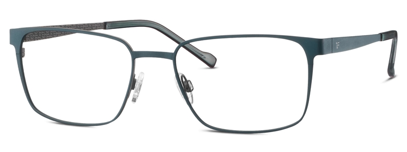 Titanflex 822035 Brillestel (Form: Firkantet - Farve: Blå)