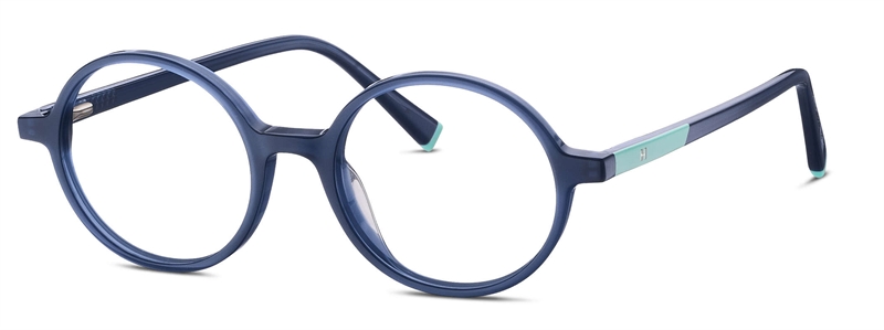 Humphrey's 580048 Brillestel (Form: Rund - Farve: Blå)