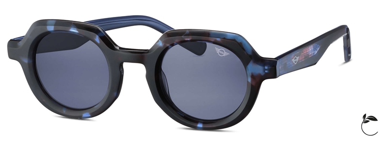 MINI 746036 Solbrille (Form: Firkantet - Farve: Blå)