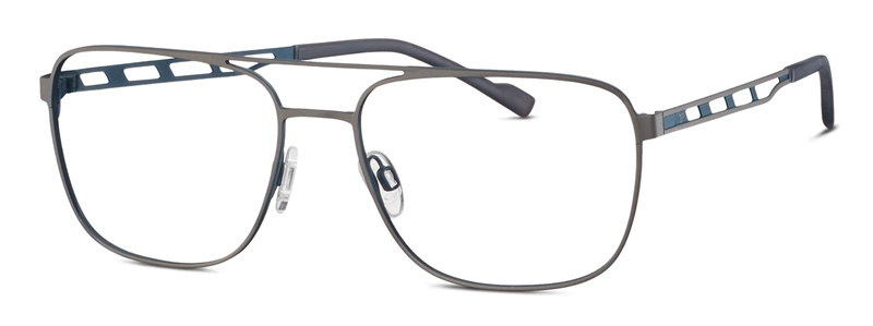 Titanflex 822030 Brillestel (Form: Pilot - Farve: Grå)