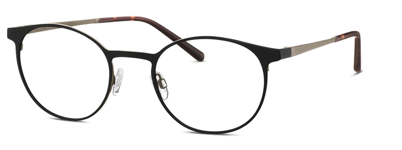 Freigeist 862035 Brillestel (Form: Panto - Farve: Sort)