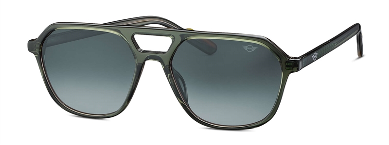 MINI 746051 Solbrille (Form: Pilot - Farve: Grøn)