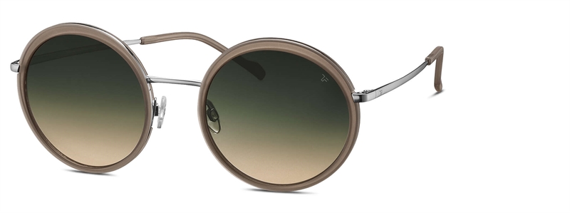 Titanflex 826705 Solbrille (Form: Rund - Farve: Grå)